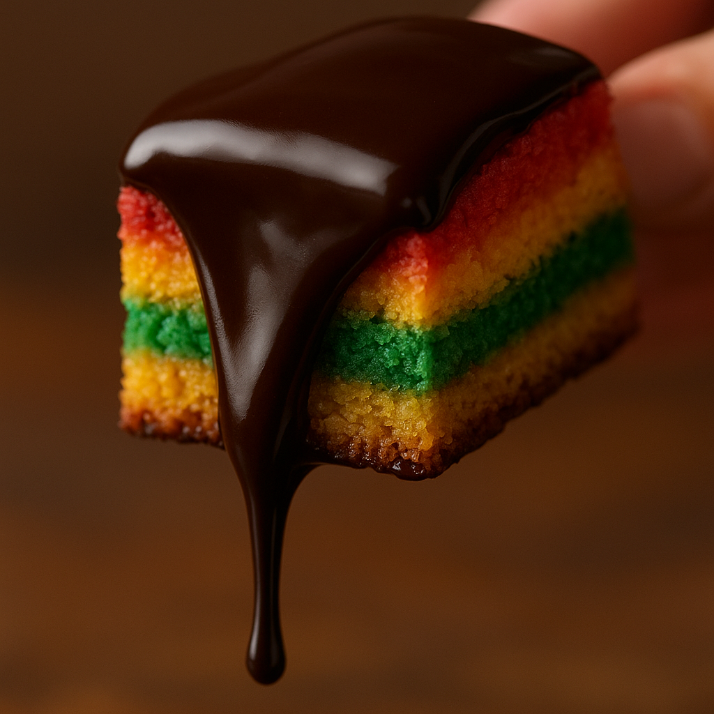 Each cookie hand-dipped in Belgian chocolate
